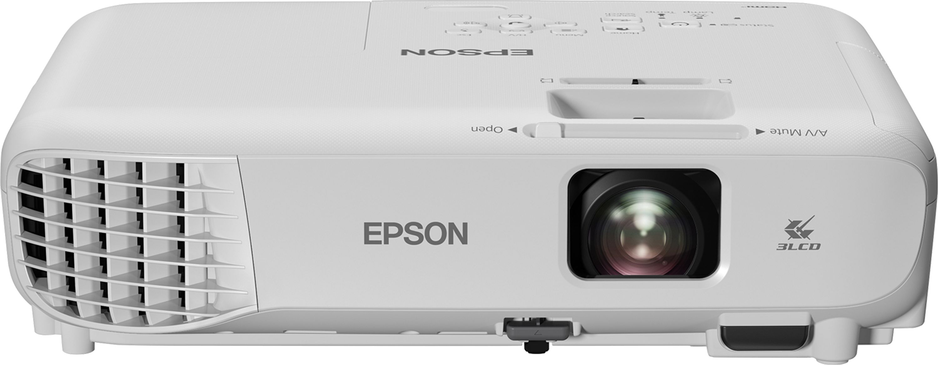Epson EB-W06 Standard Throw-Projektor 3700 ANSI Lumen 3LCD WXGA (1280x800) Weiß